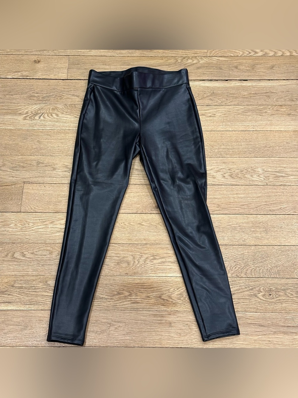 LOFT FAUX LEATHER LEGGINGS